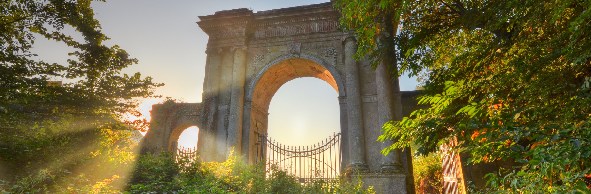Freemantle Gate in the autumn sunshine